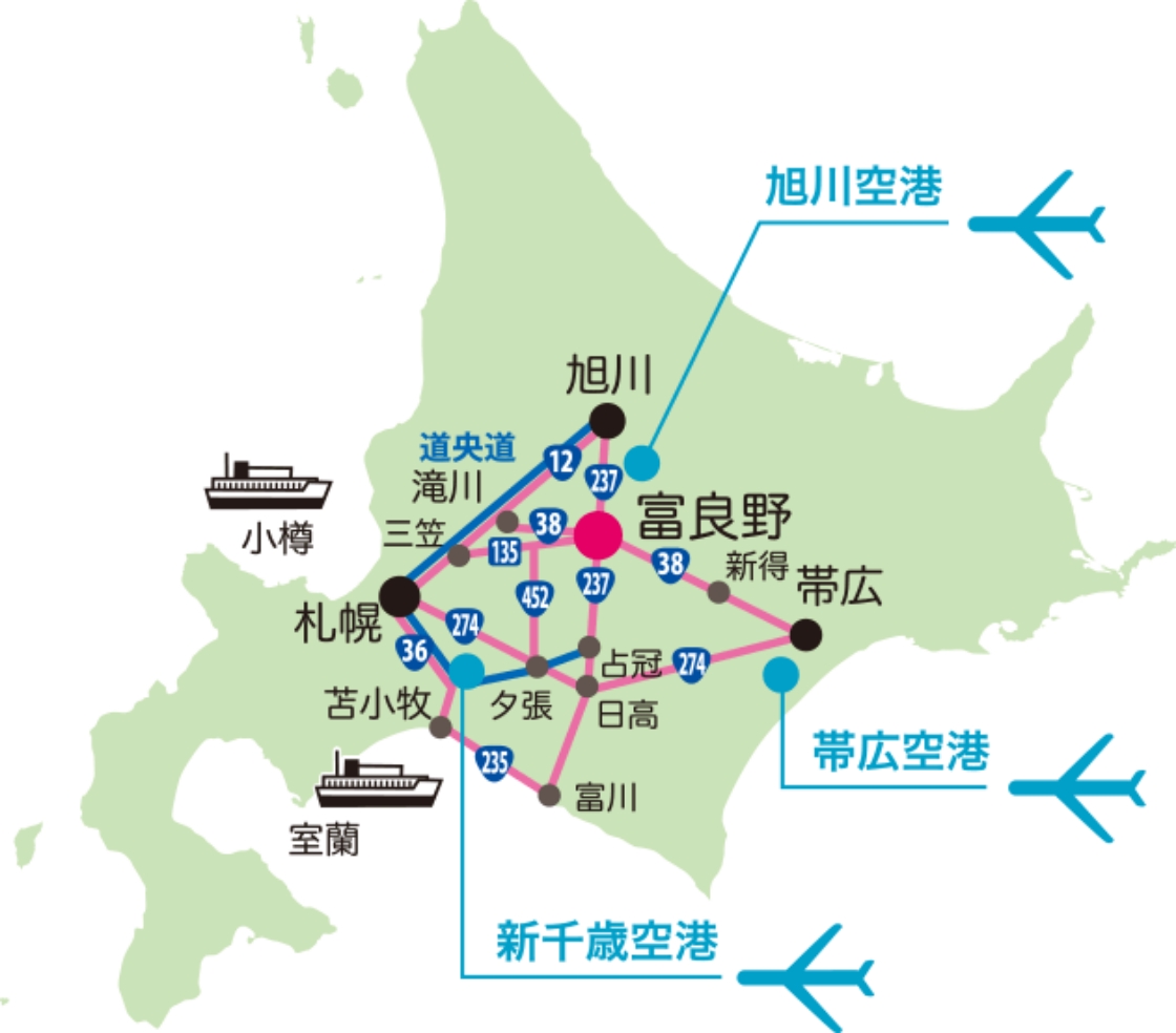 アクセスマップ